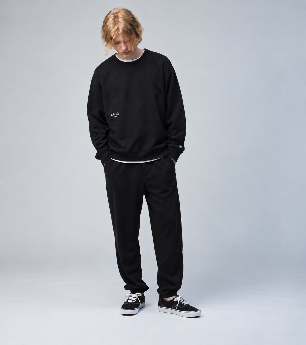 MULTI GRAPHIC CREWNECK SWEAT