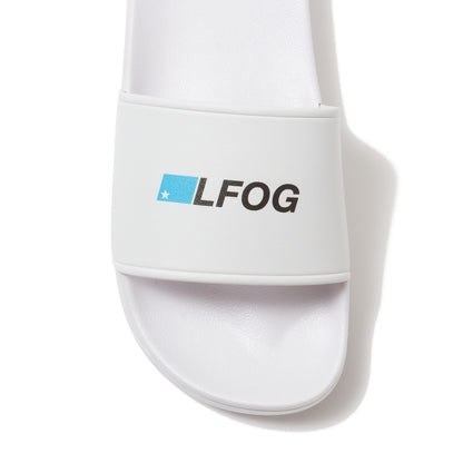 SHOWER SANDALS WHITE（LOGO）