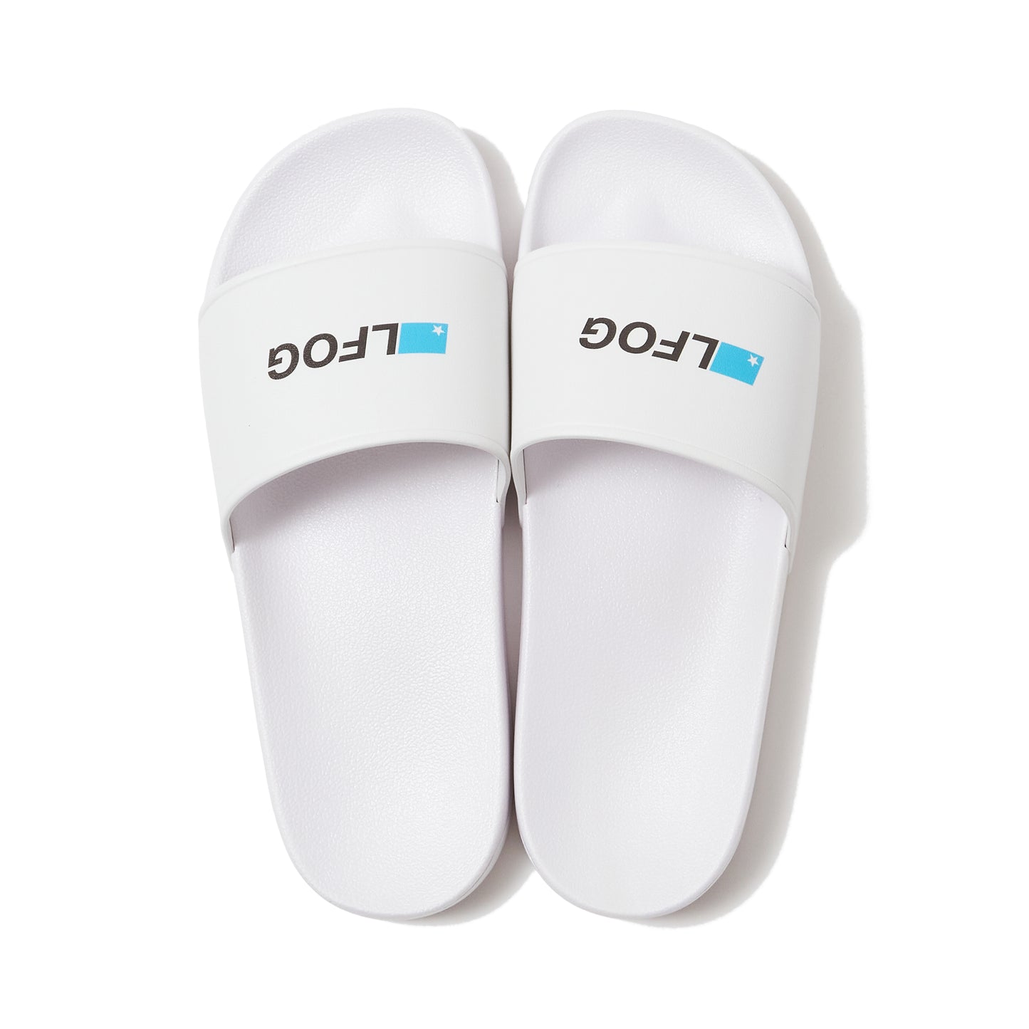 SHOWER SANDALS WHITE（LOGO）