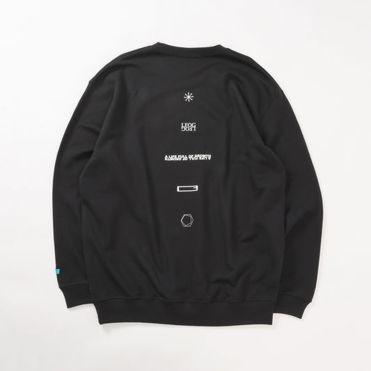 MULTI GRAPHIC CREWNECK SWEAT