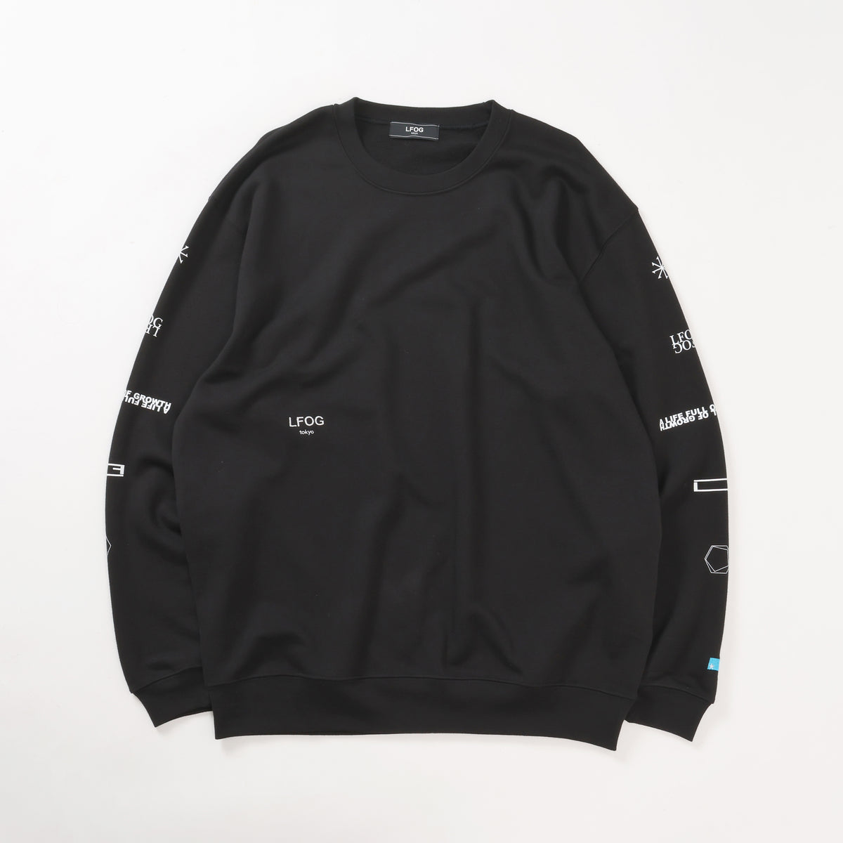 SLEEVE GRAPHIC CREWNECK SWEAT
