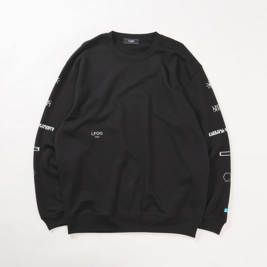 SLEEVE GRAPHIC CREWNECK SWEAT