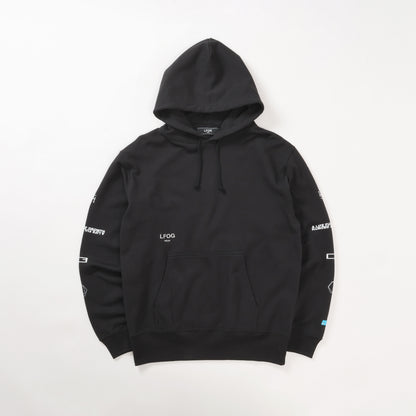 SLEEVE GRAPHIC PULLOVER HOODIE