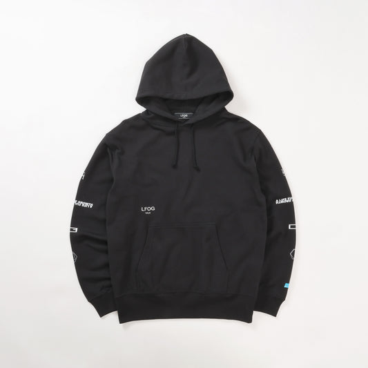 SLEEVE GRAPHIC PULLOVER HOODIE