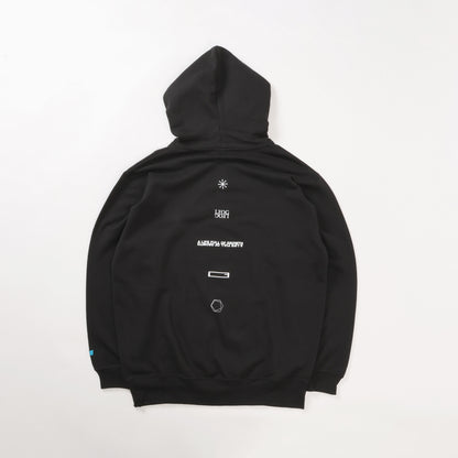 MULTI GRAPHIC PULLOVER HOODIE
