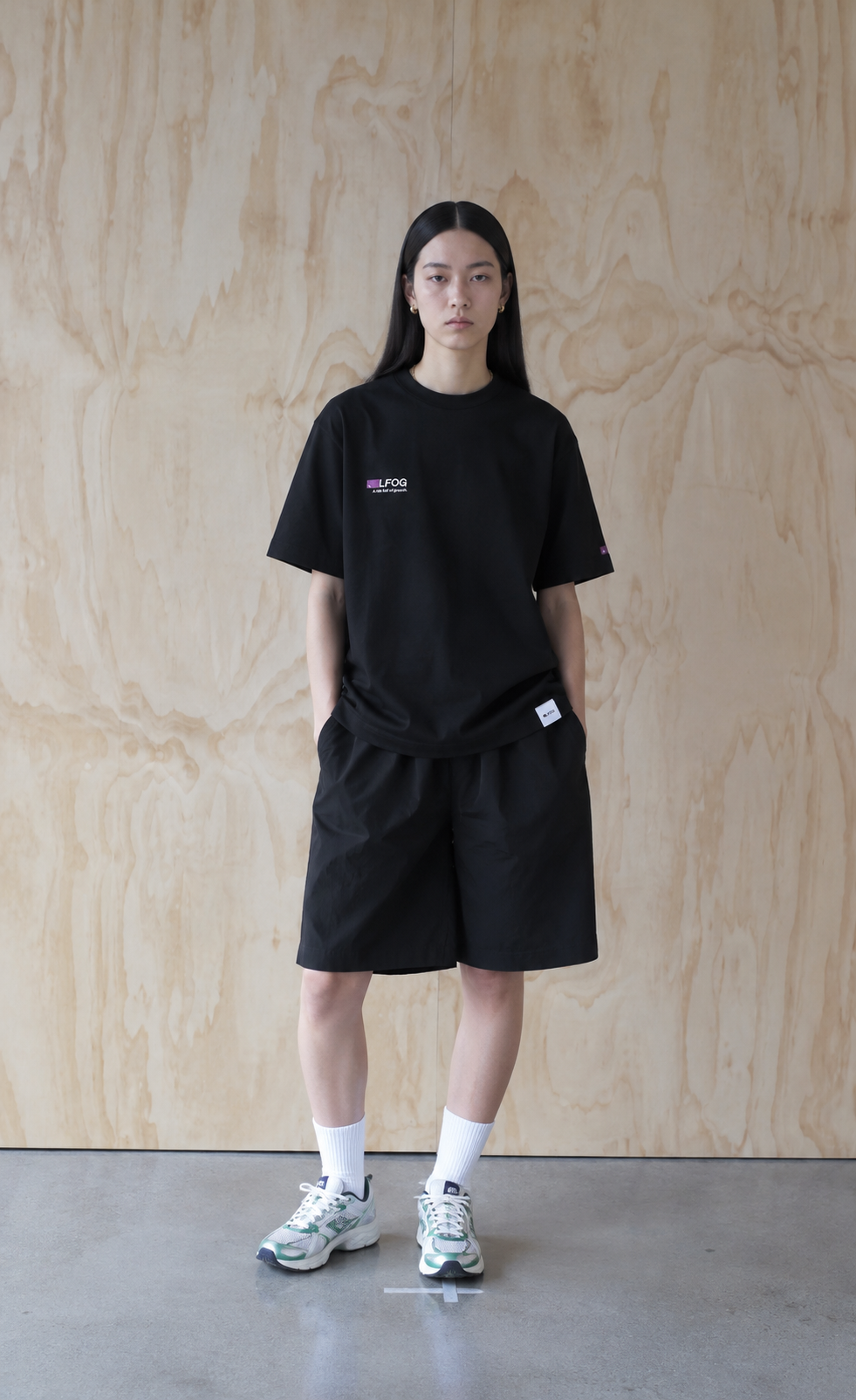 AUTHENTIC S/S SYMBOL TEE / PURPLE